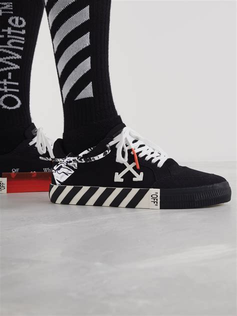 off-white white low vulcanized sneakers